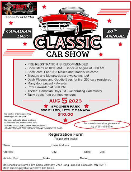 Canadian Days Classic Car Show